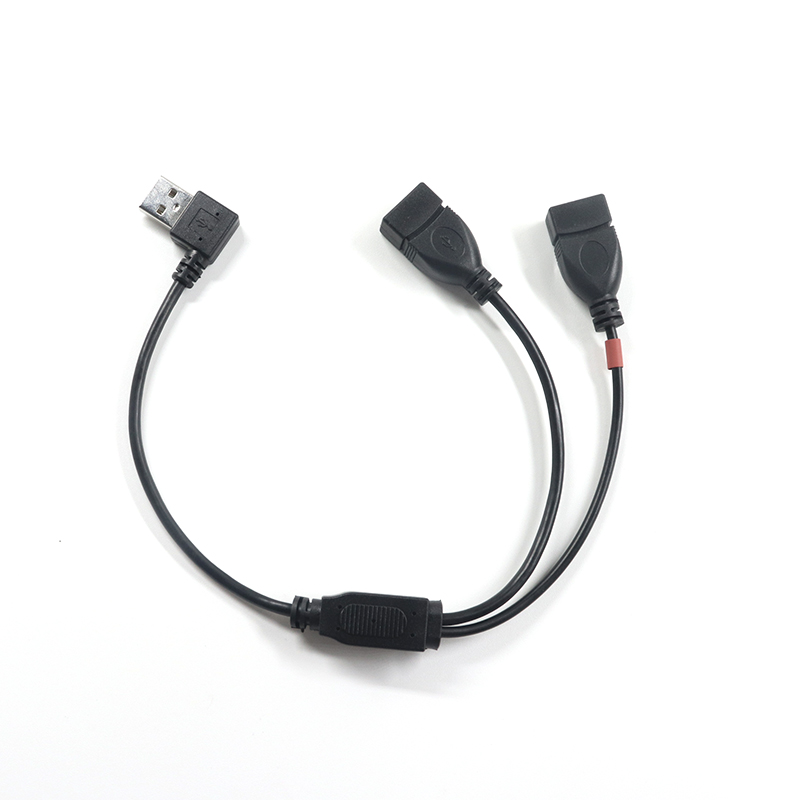 Y Splitter USB A Male To 2 Dual Usb A Female Extension Cable Factory 90