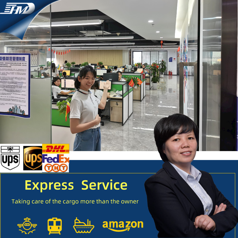 Китайская и канадская грузовая служба DHL express HMD
