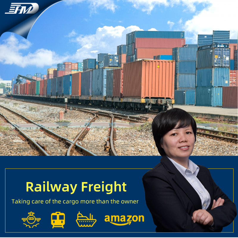 Servicio de envío ferroviario del agente de carga de China