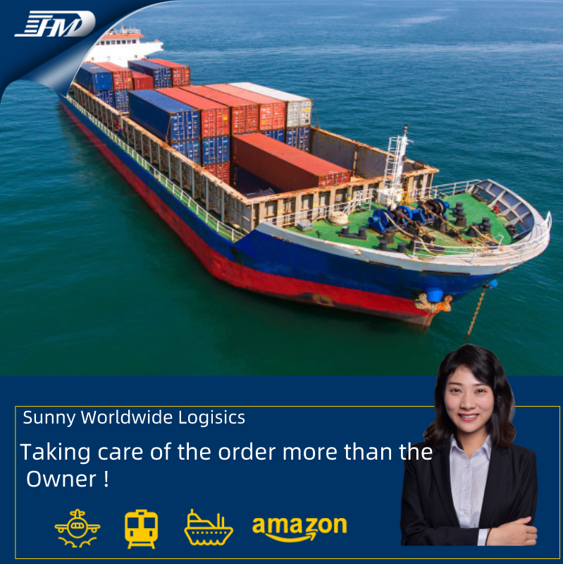 Servicios puerta a puerta de carga marítima desde China a Manila