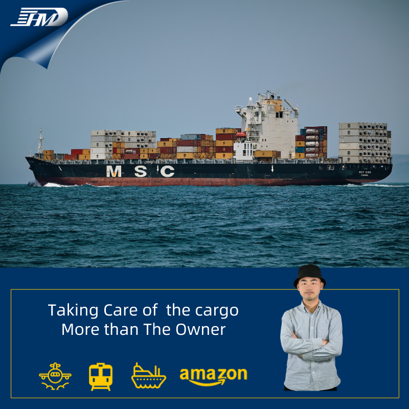 Taxa de frete marítimo marítimo da empresa de logística da China para Cingapura