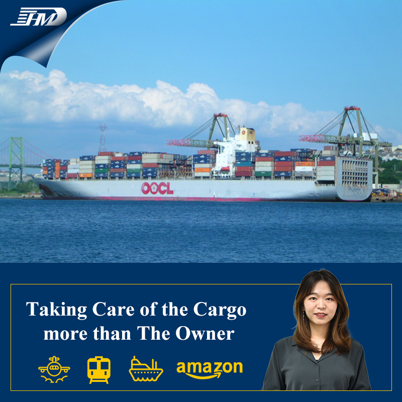 Penghantaran kontena dari China ke Jakarta, Indonesia.