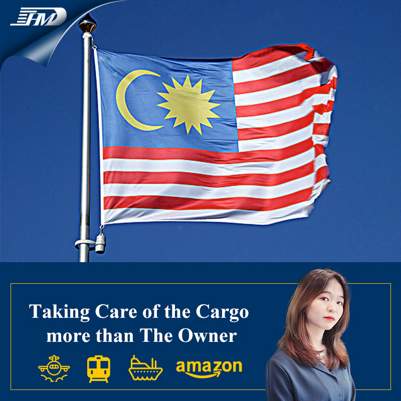 Spediteur Seeschifffahrtslogistik Dienstleistungen von China nach Malaysia Tür zu Tür Amazon Shipping Agent