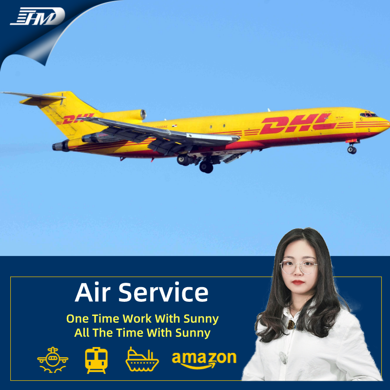Effizienz China Top 10 Spediteure nach Großbritannien Lieferung von UPS DHL FEDEX Amazon fba Luftfrachtversand