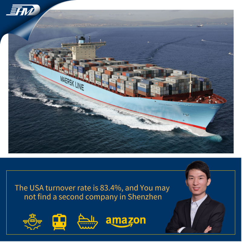 Expédition de fret maritime compétitive de la Chine aux États-Unis