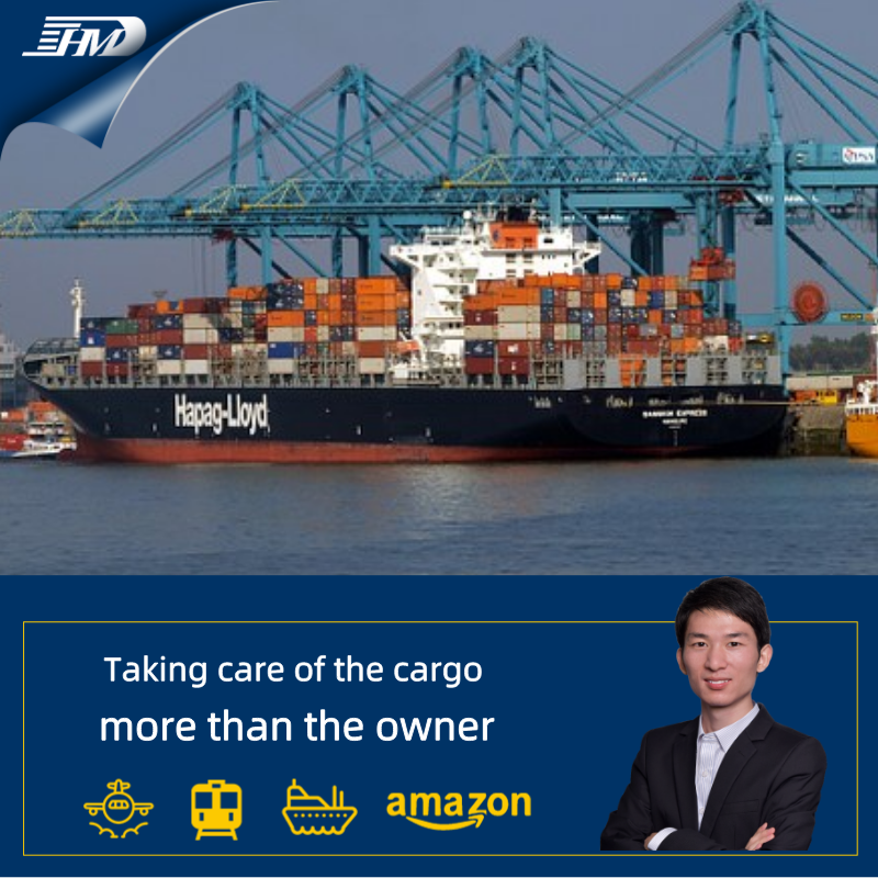 Servicio de entrega puerta a puerta de carga marítima desde Guangzhou, China a Bangkok