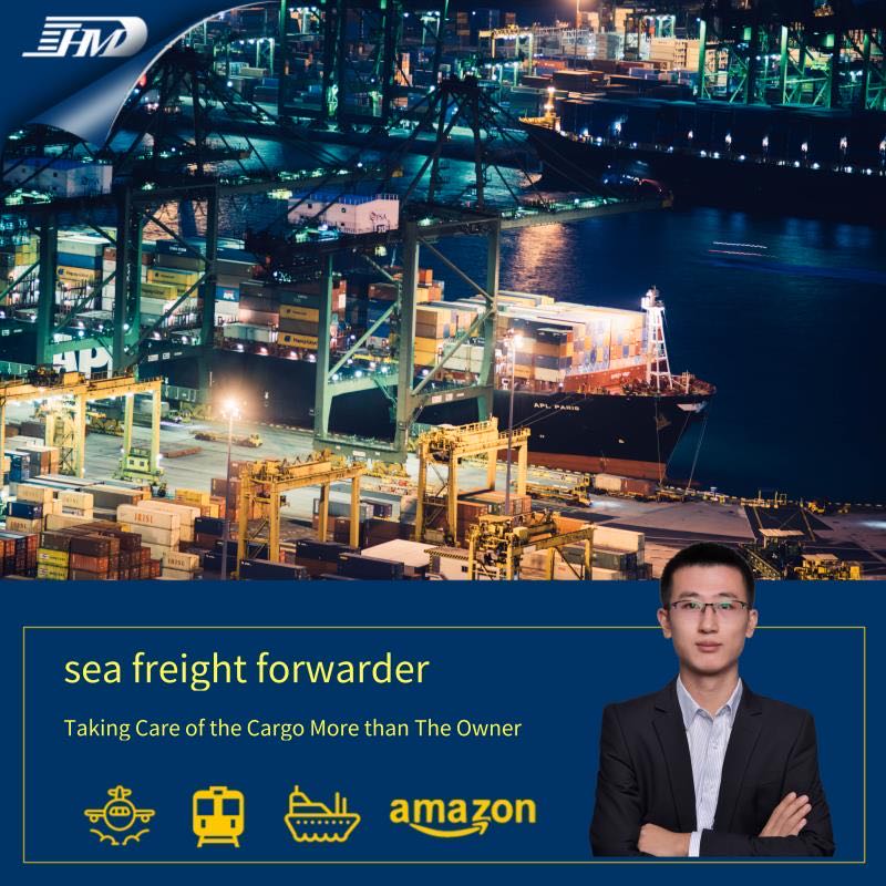 Consolidação marítima Marítimo despachante de transporte marítimo da China para Marselha França desembaraço aduaneiro