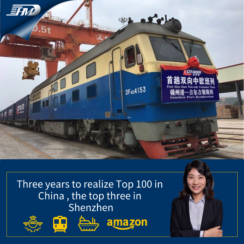 Transport de marchandises par chemin de fer de la Chine vers l’europe porte à porte