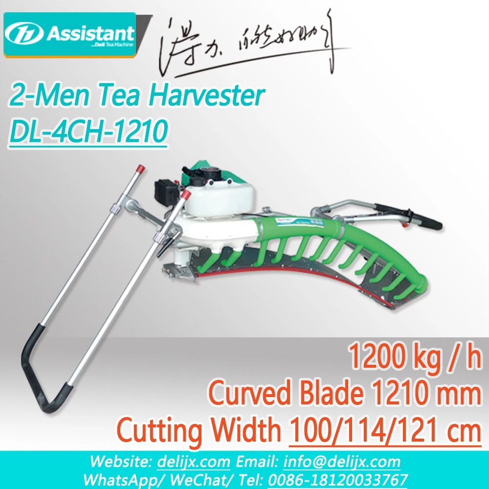 Double-Men Used Curved Blade Ochiai V8 2-Stroke Tea Plucking Machine DL-4CH-1210