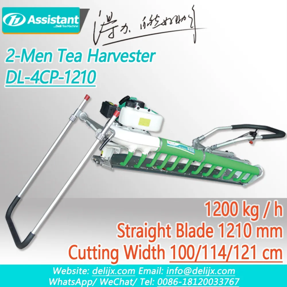 2-Men Used Straight Blade 2 Stroke Tea Leaf Harvester Machine DL-4CP-1210