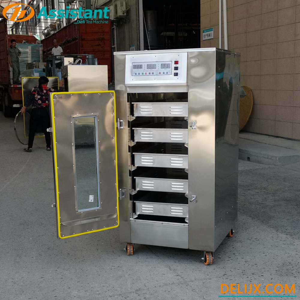 China 5 Trays All Stainless Steel Black Tea Fermentation Machine DL-6CFJ-20QB manufacturer