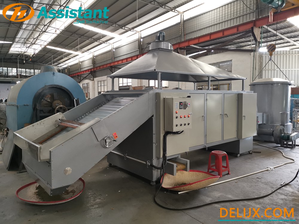 Chine Machine de séchage continue DL-6CHL-CM30 de thé de plat à chaînes de chauffage de bois/charbon fabricant