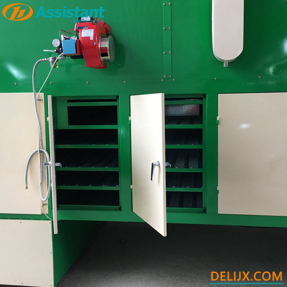 Chine 
Machine de séchage continue de thé de type plat à chaînes de chauffage diesel DL-6CHL-CY20 fabricant