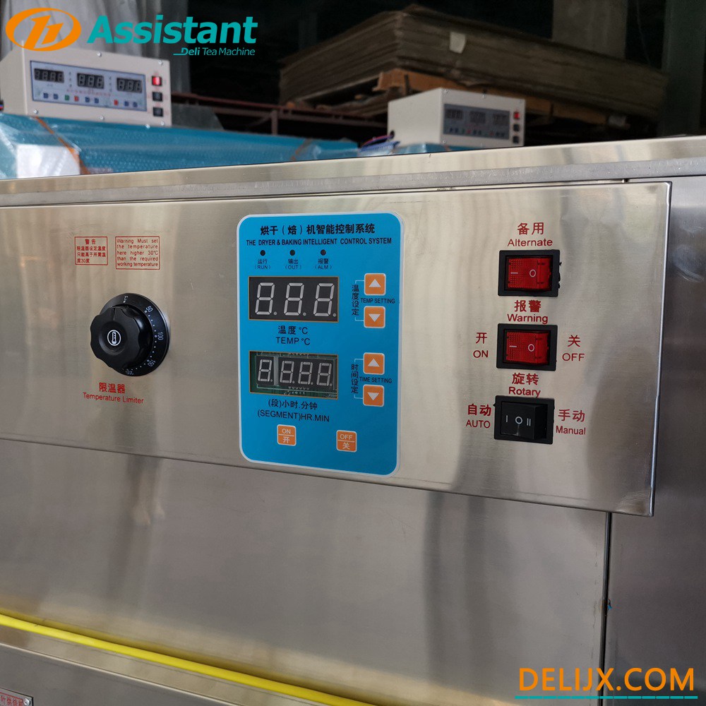 China 10 Layers 50cm Tray Mini Smallest Rotary Type Tea Drying Machine DL-6CHZ-2QB manufacturer