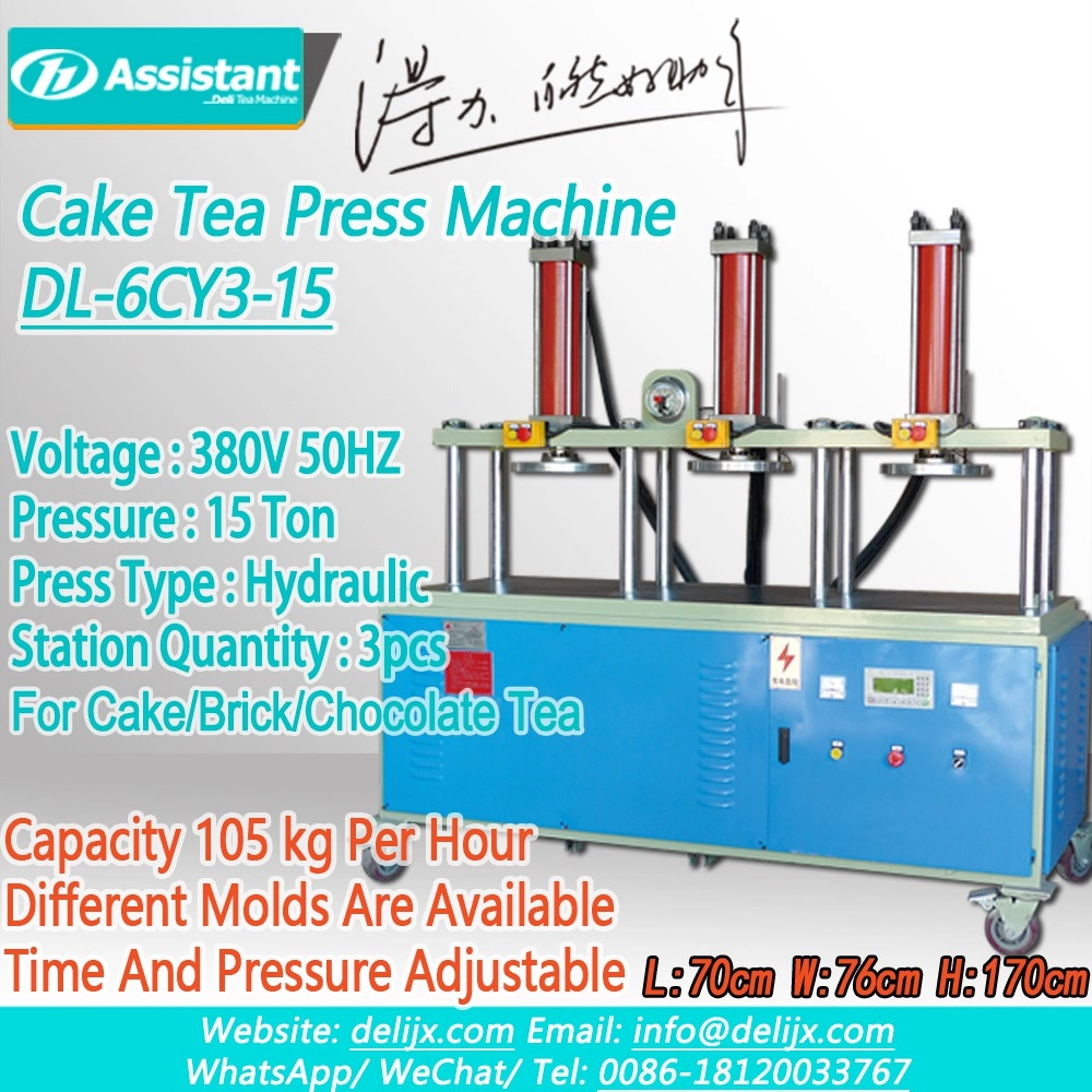Presse hydraulique 357gram Machine de traitement de presse à gâteau au thé