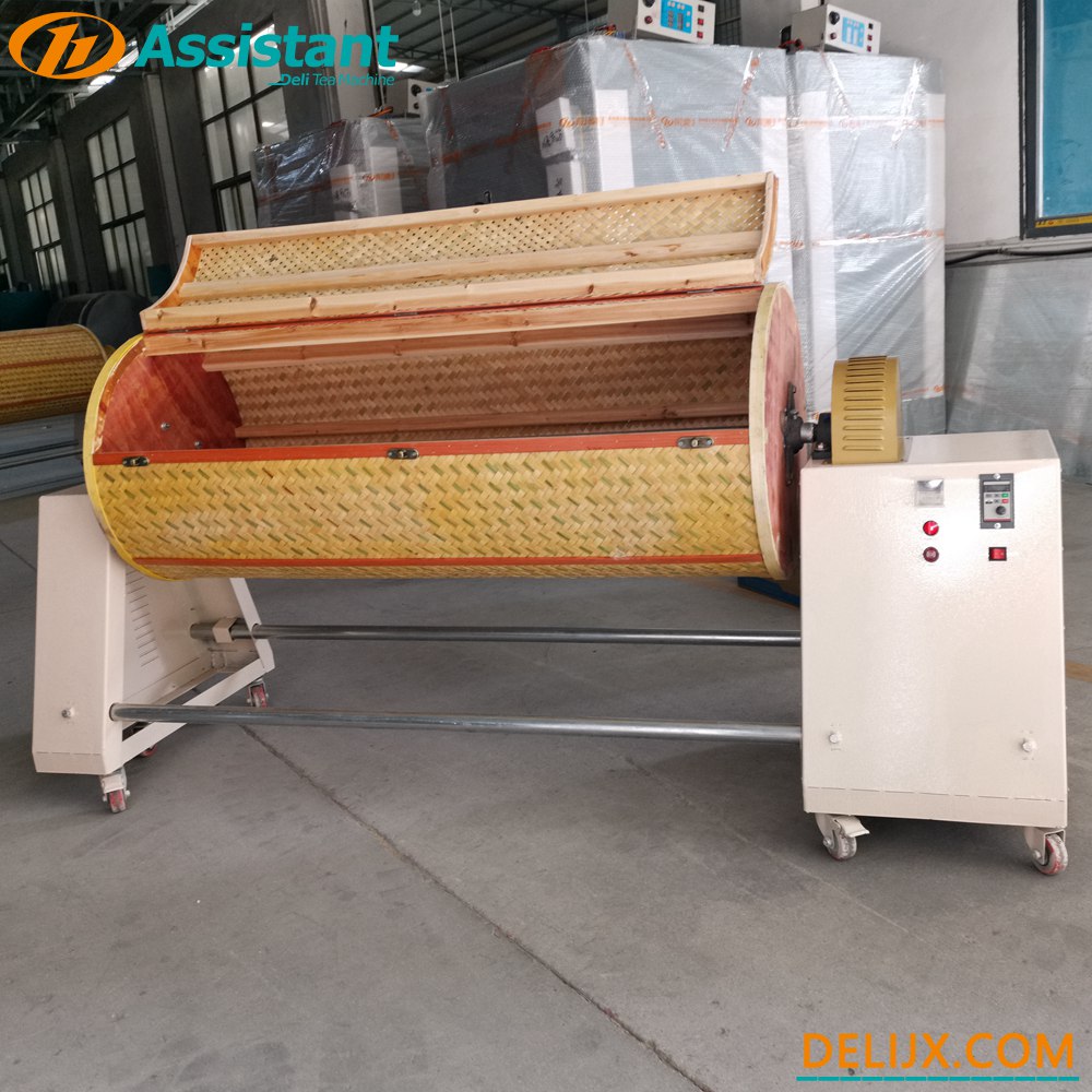 Cina Oolong Tea Processing Shaking Bamboo Drum Machine DL-6CYQT-6015 pabrikan