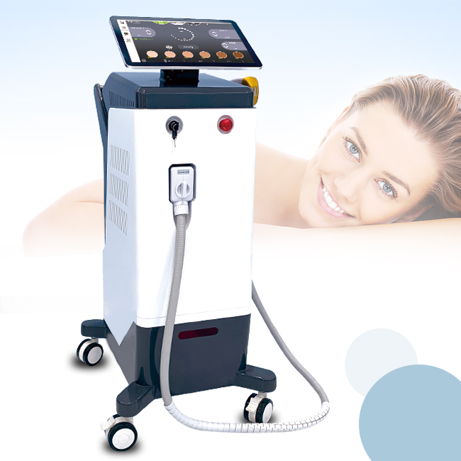 Ice lazer coherent diode laser hair removal 1064 808 755 hair removal machine