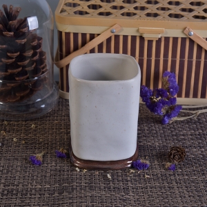 Pembuluh lilin beraroma keramik putih
