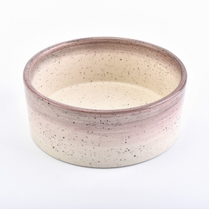Decorare una nuova vaschetta di candela ceramica