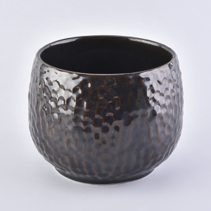Ražotāja reljefs keramikas sveču turētājs Amber