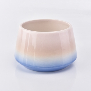portacandele in ceramica a forma di campana per la decorazione domestica