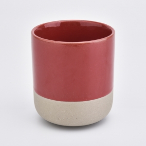 Pakyawan ang Red Ceramic Candle Jars
