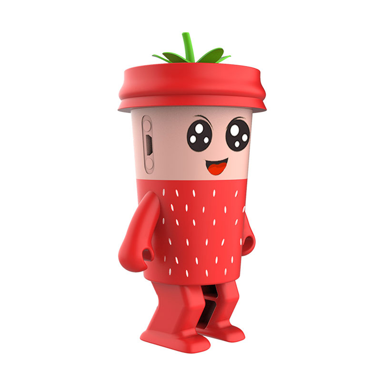Fruit Strawberry Led  Dancing Speaker