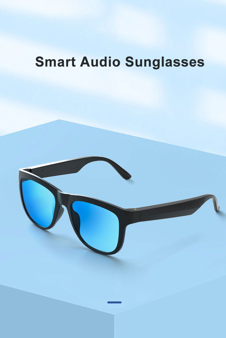 使用Sawolol的智能音頻藍牙音樂手免費防水耐用太陽鏡來提升您的生活方式 2