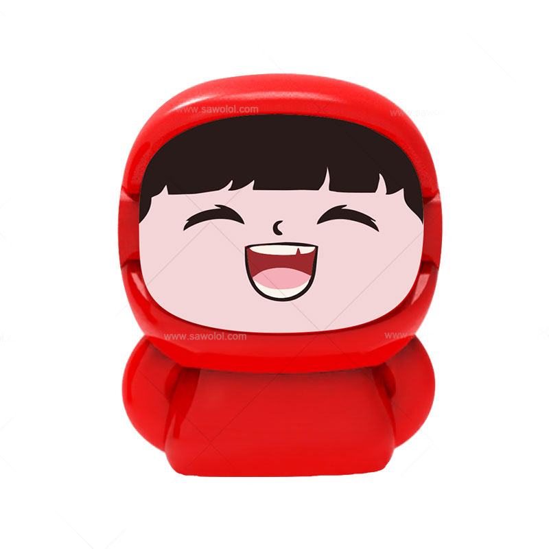顔の魔法を発見 - 変化する女の子Bluetoothミニスピーカー