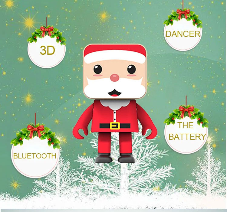 Babbo Natale Cube Dancing Mini Stopaker: il tuo perfetto compagno audio