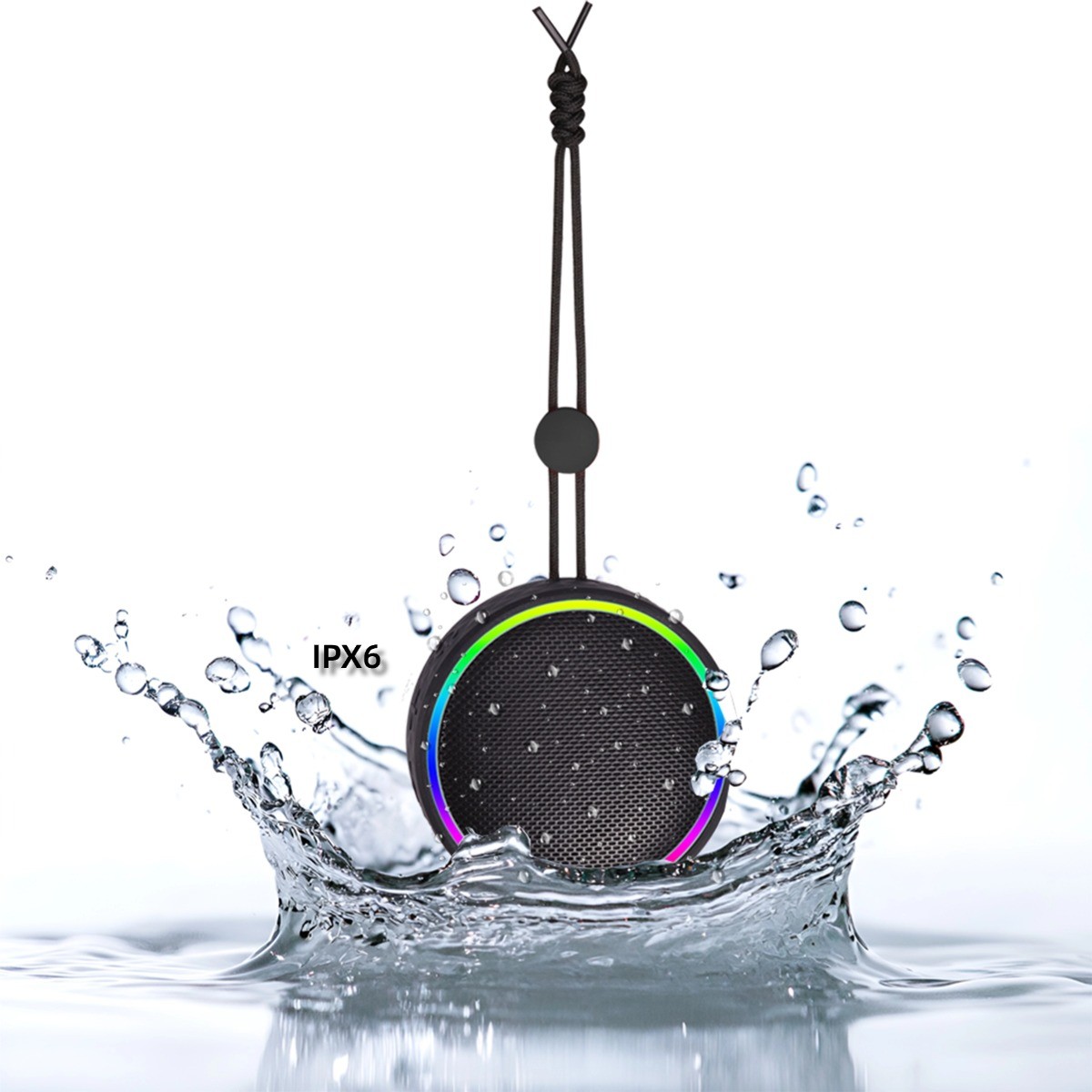 Stick & Play: altoparlante impermeabile IPX6 con potente ventosa