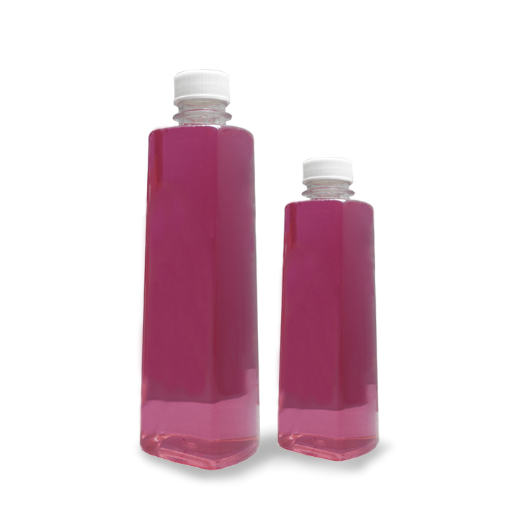 250ml 500ml Clear Empty PET Plastic Juice Bottles