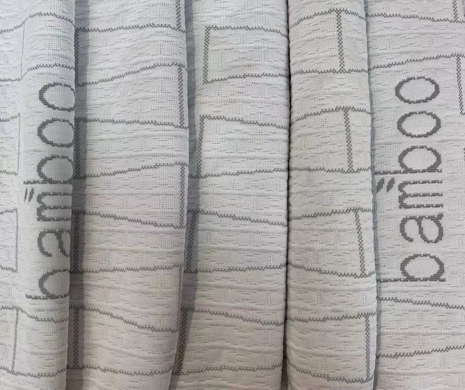 bamboo jacquard latex foam   fabric