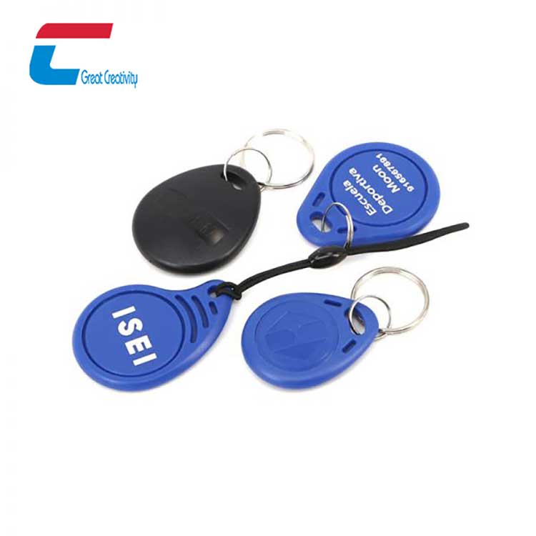 Fabricant de porte-clés RFID ABS NTAG213 NFC personnalisé