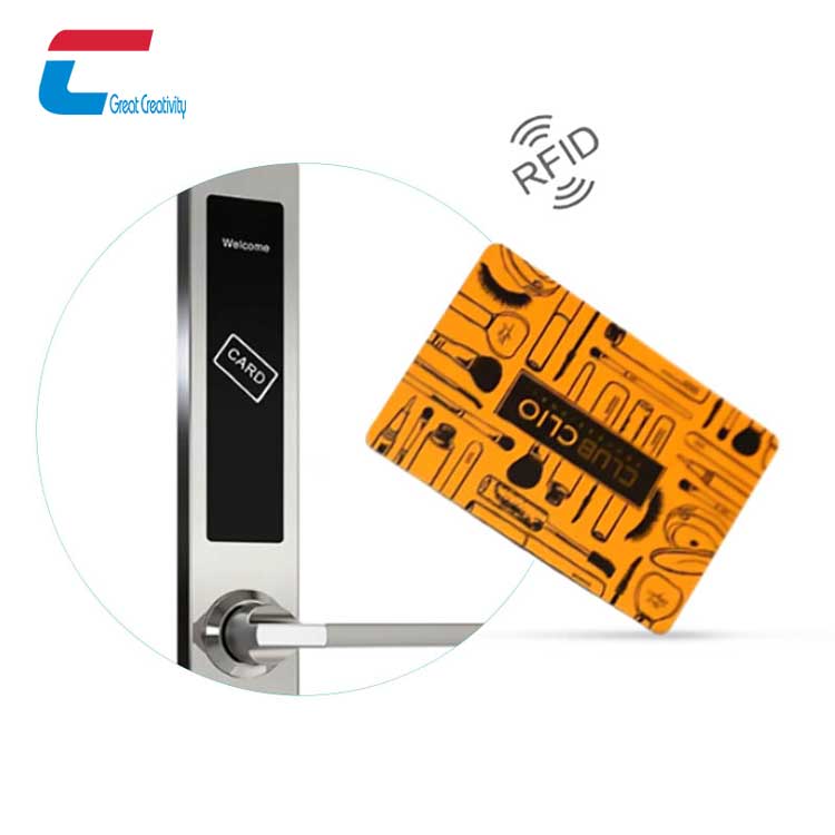 Fabricante de cartão inteligente indutivo personalizado para fechadura de porta T5577 RFID