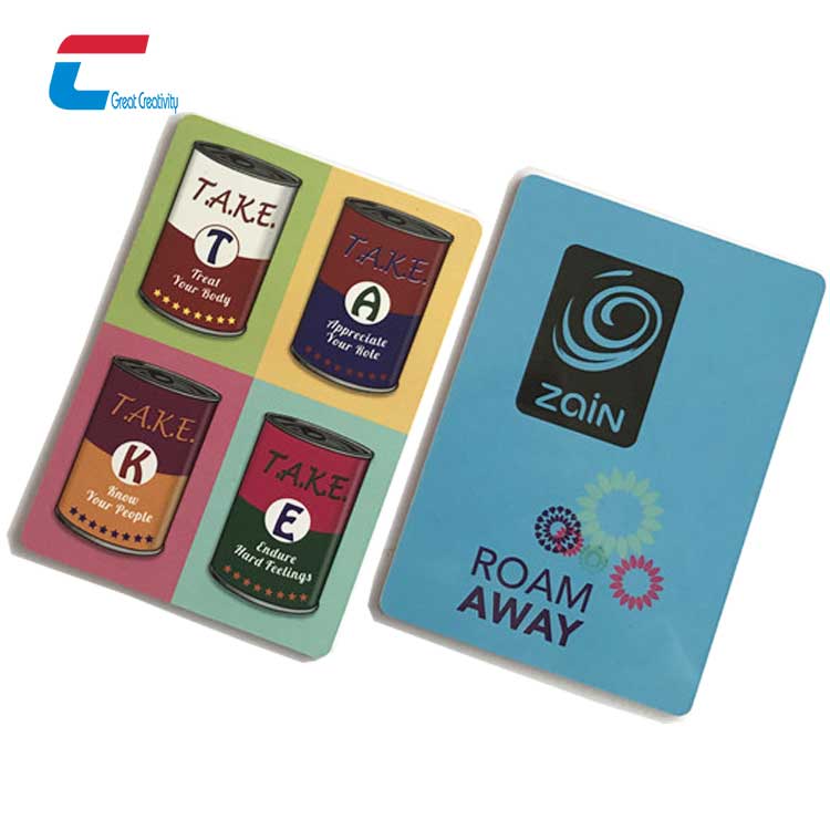 Impresión CMYK personalizada NTAG213/NTAG215/NTAG216 Fabricante de tarjetas blancas en blanco NFC de PVC