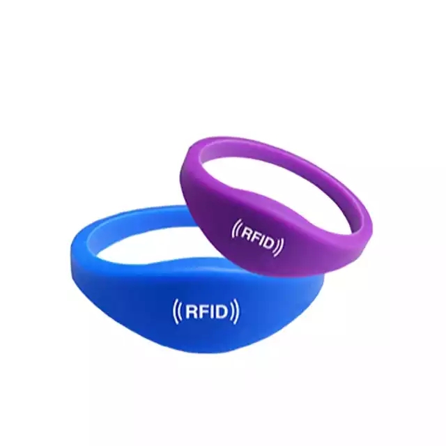 Hot Selling Membership Management Colorful Promotional Customized Reusable Wristband 125khz ID wristband silicone