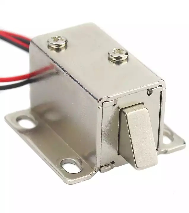 قفل كهرومغناطيسي صغير DC6V 12 فولت قفل مزلاج كهربائي صغير الإصدار التجميع التحكم في الوصول قفل كهربائي