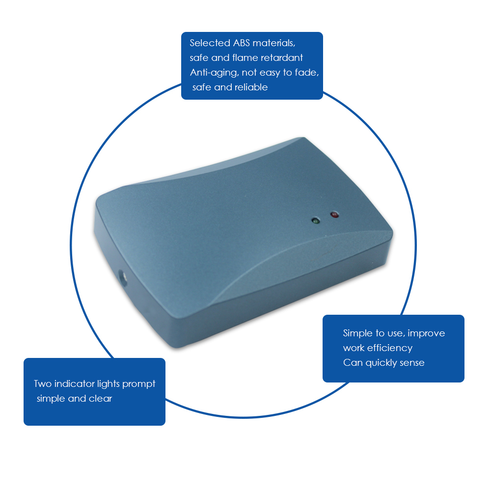 ACM26G Lecteur RFID haute qualité Capteur NFC Lecteur USB Lecteur de carte à puce HF 13,56 Mhz