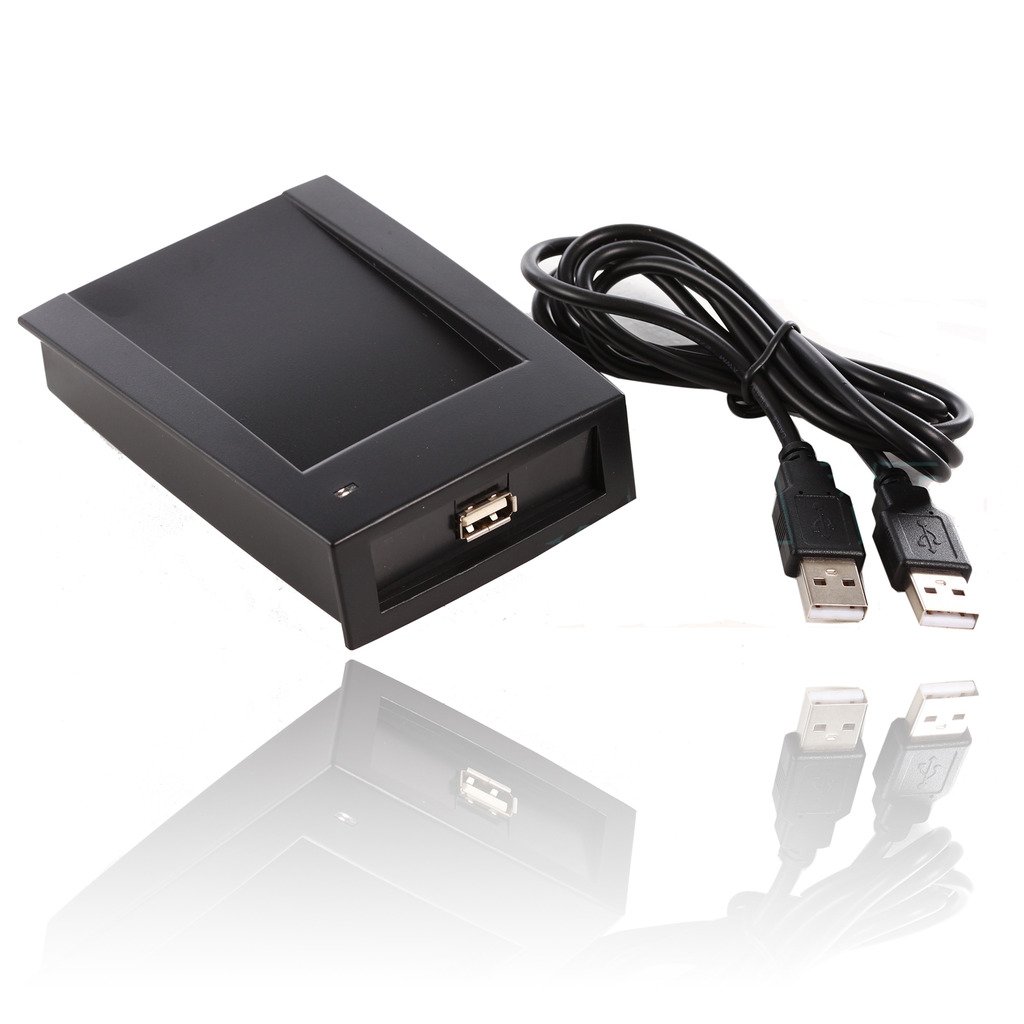 Lettore da tavolo USB per Smart Card RFID da 13,56 Mhz 125 Khz