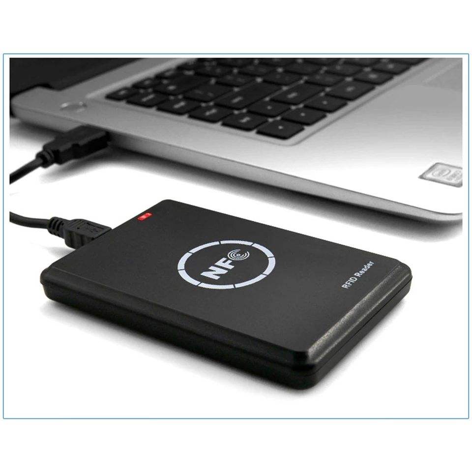 RFID 复印机复印机 125KHz 密钥卡 NFC 智能卡读卡器 13.56MHz 加密编程器 USB UID T5577 EM4305 卡片标签写入器