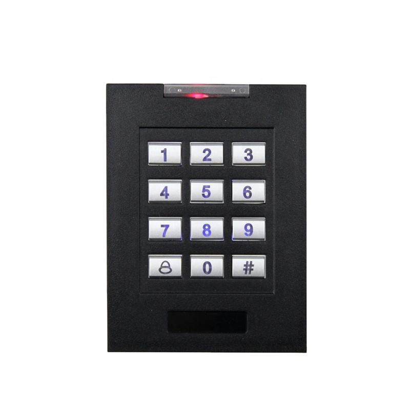 Serrure de porte de clavier numérique de contrôle d'accès de Rfid avec 3 lumières et sonnette menées