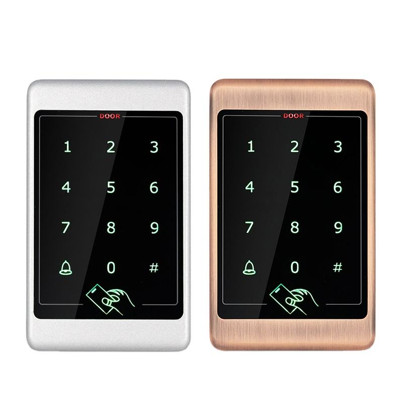 Black color Cheap Metal touch keypad access controller