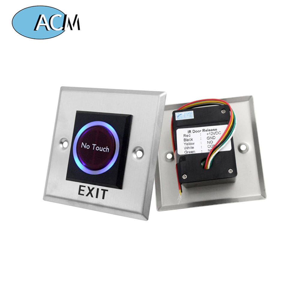 Interruptor de liberação de porta de emergência ACM Controle de acesso Botão de interruptor de saída sem toque