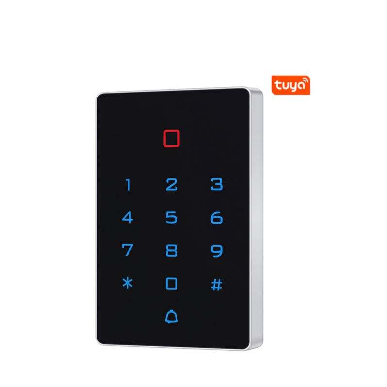 Tuya Keypad Access Control Touch Screen Door Keypad 125KH Standalone RFID Access Control System