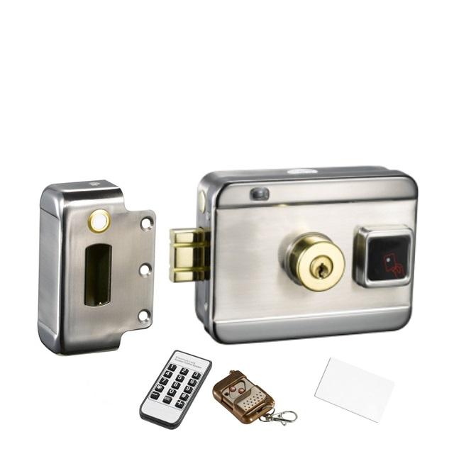 12V stainless steel electric mechanical lock electric rim lock Door lock for Access control system