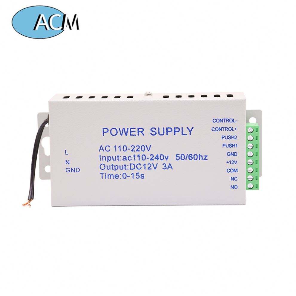 Access Control Power Supply Transformer Door Supplier Adapter Converter System Machine DC 12V 3A 5A AC 90~260V - COPY - ajpj39