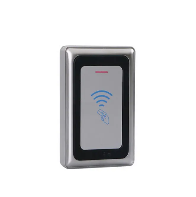 Wiegand-RFID-Leser mit großer Reichweite, wasserdichter IP68-Smartcard-Leser aus Metall