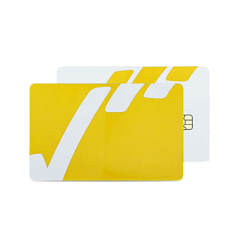 Cartão de PVC de contato para jato de tinta RFID 4442/4428 Business Smart Card