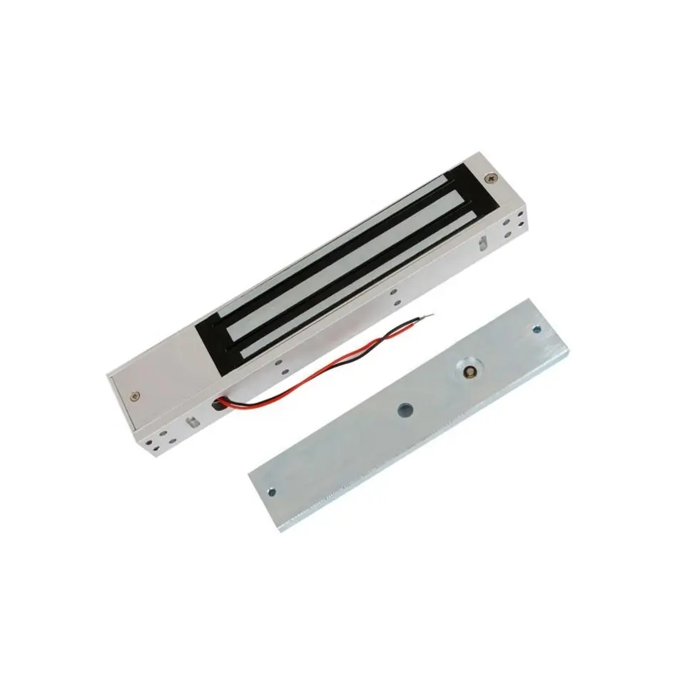 Fail safe eletromagnético 12V/24VDC LED timer 280kg(600lbs) controle de acesso maglock em porta de madeira única fechadura magnética
